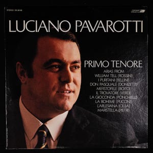 Luciano Pavarotti Primo Tenore LP