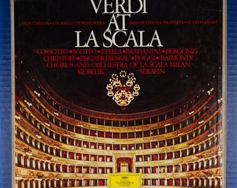 Giuseppe Verdi at La Scala  5-LP