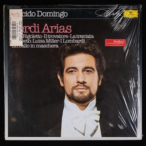 Placido Domingo • Verdi Arias LP