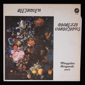 Beethoven • Mieczyslaw Horszowski • Diabelli Variations LP