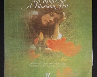 Nat King Cole A Blossom Fell Album, 1973 Compilation Album, Nat