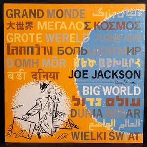 Joe Jackson Big World LP