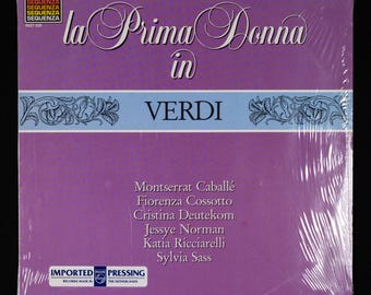 La Prima Donna In Verdi LP