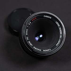 Canon FD 50mm Macro F/3.5 SSC FD Mount Lens