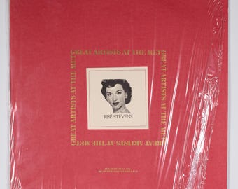 Risë Stevens at the Met LP