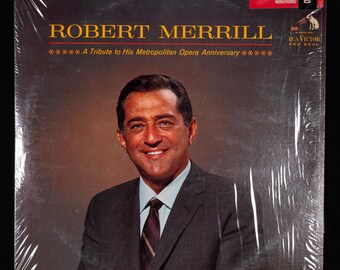Robert Merril • A Tribute to his Metropolitan Opera Anniversary LP