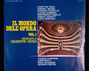 Giuseppe Verdi Il Mondo dell'Opera Vol.1 LP