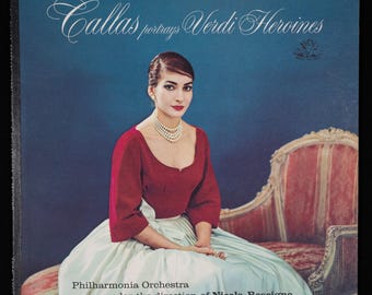 Callas Portraits Verdi Heroines LP