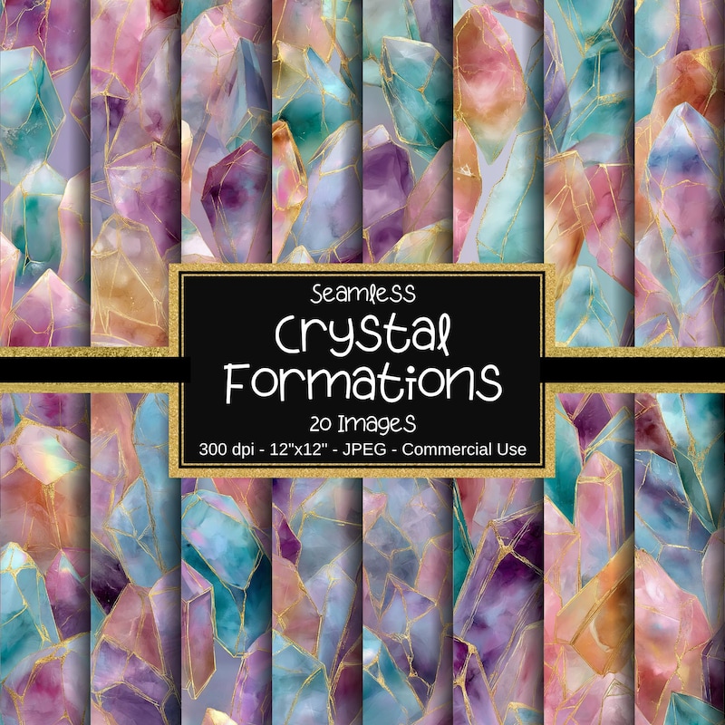 Crystal Patterns - Etsy