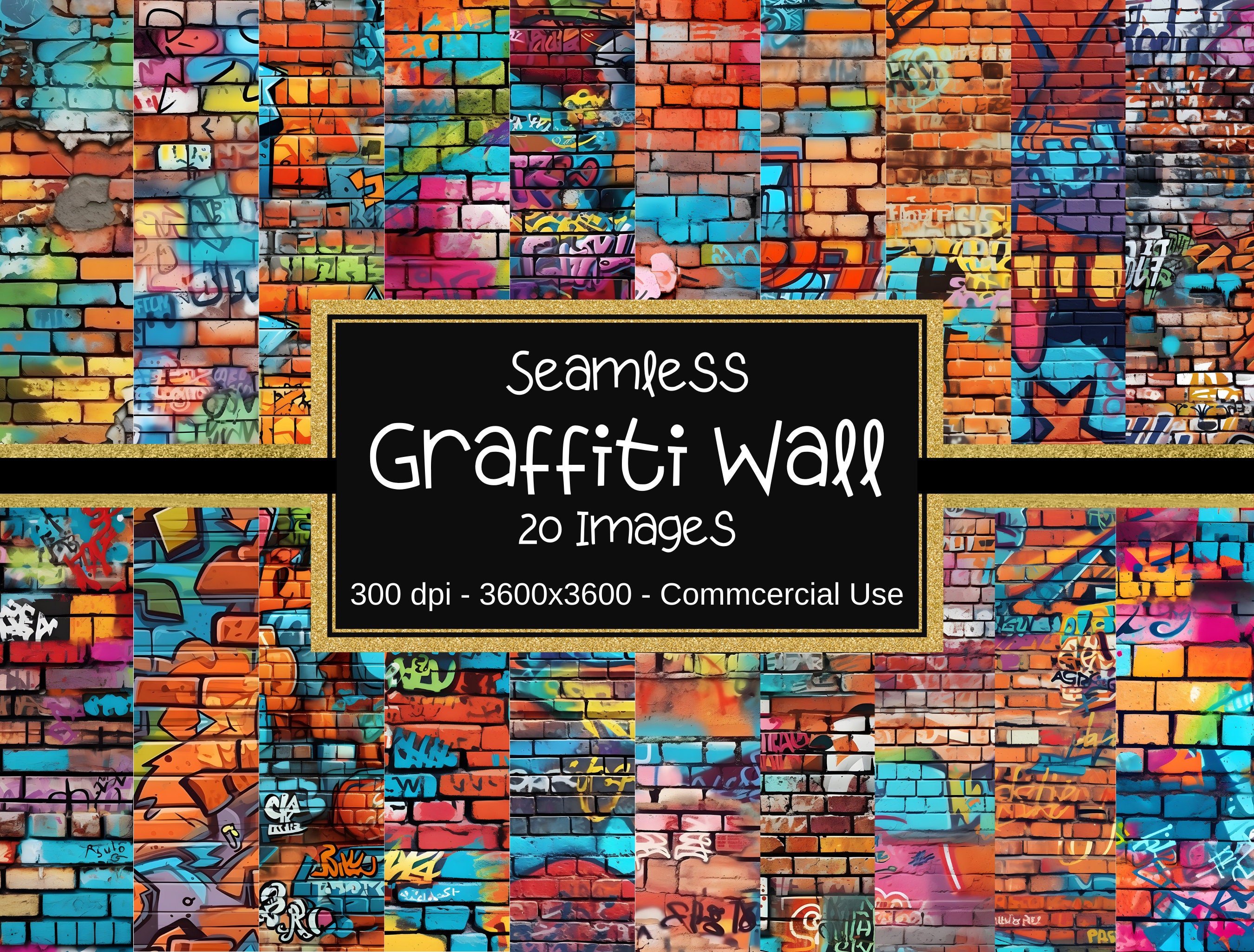 Graffiti Wall Colorful Background, Digital Paper, Distressed Textures,  Graffiti Backgrounds, Scrapbooking, Instant Download, Printable Paper - Etsy