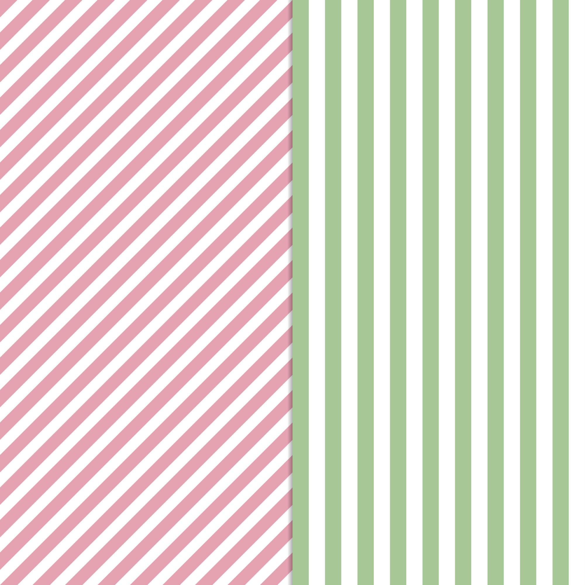 Muted Pastel Stripes Digital Paper Pack, Seamless Patterns (digital ...