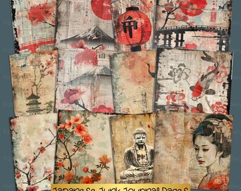 日本のラブソング、日本のジャンクジャーナルキット、アジアのジャンク