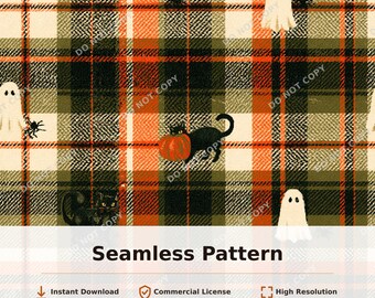 Seamless Digital Pattern Printable Sublimation Design (Digital Download) |  34136