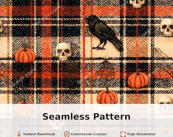 Seamless Digital Pattern Printable Sublimation Design (Digital Download) |  34137