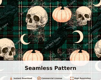Seamless Digital Pattern Printable Sublimation Design (Digital Download) |  34128
