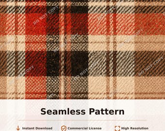 Seamless Digital Pattern Printable Sublimation Design (Digital Download) |  34122