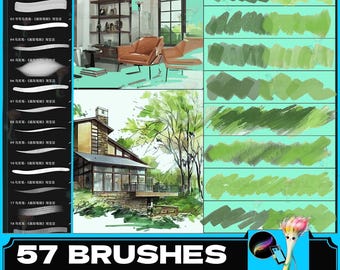 Procreate Marker Brush Set: Industrial Design & Graffiti (Commercial Use Allowed)