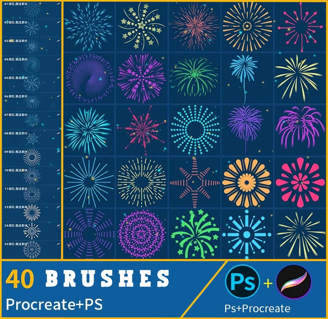 Fireworks Design Pattern Line Drawing Hand-painted Star-shaped ...