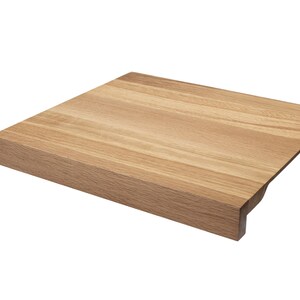 Pasta Board, Pastry, Wood Cutting Board, Board with Edge, Schneidebrett mit Kante, Handgefertigtes Backbrett, Arbeitsbrett aus Massivholz zdjęcie 1