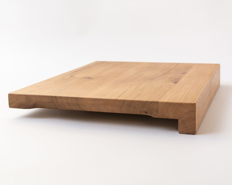 Luxuriöses Eichenholzbrett mit Kante Eleganz und Funktionalität auf Ihrer Arbeitsfläche zdjęcie 5
