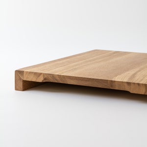 Pasta Board, Pastry, Wood Cutting Board, Board with Edge, Schneidebrett mit Kante, Handgefertigtes Backbrett, Arbeitsbrett aus Massivholz zdjęcie 7