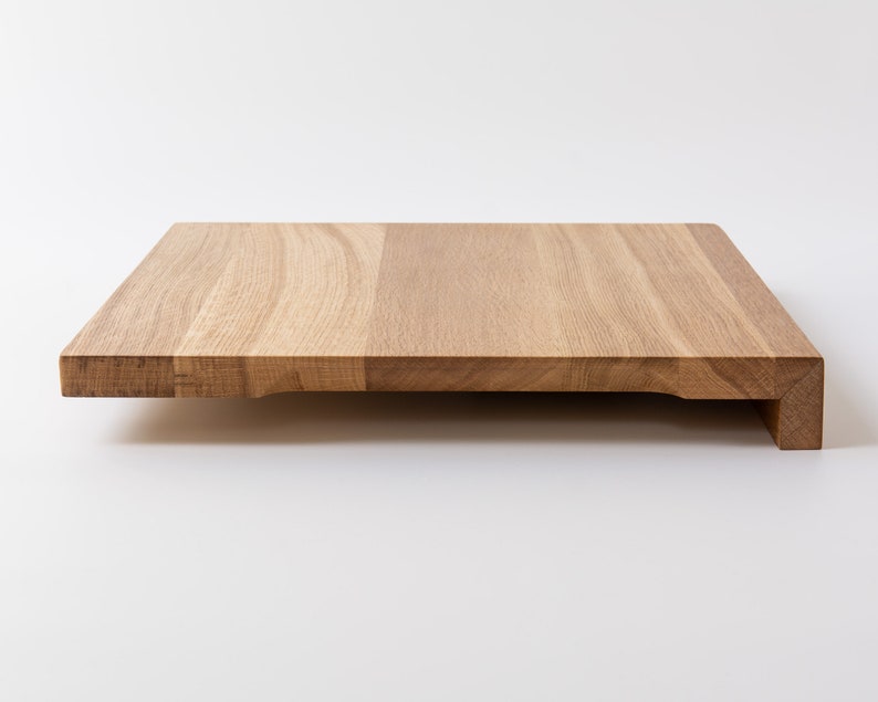 Pasta Board, Pastry, Wood Cutting Board, Board with Edge, Schneidebrett mit Kante, Handgefertigtes Backbrett, Arbeitsbrett aus Massivholz zdjęcie 6