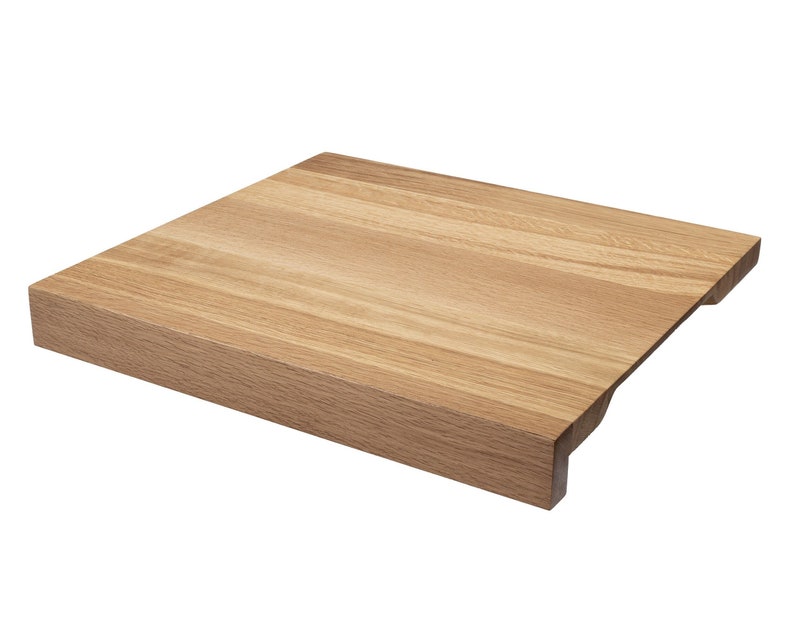 Pasta Board, Pastry, Wood Cutting Board, Board with Edge, Schneidebrett mit Kante, Handgefertigtes Backbrett, Arbeitsbrett aus Massivholz zdjęcie 1