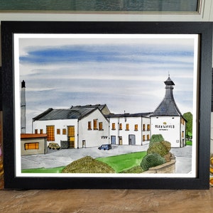 Glenlossie Distillery Print