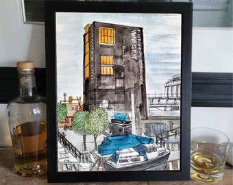 Port of Leith Distillery Print