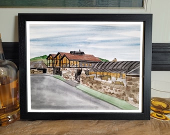 Lindores Abbey Distillery Print