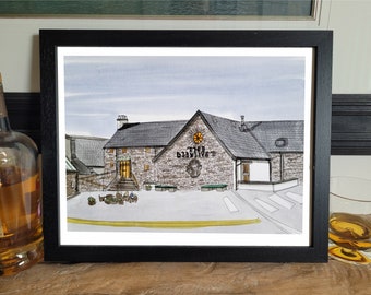 Glenlivet Distillery Print