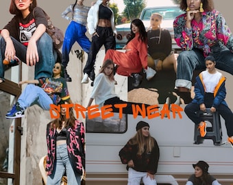 Street wear, Street wear curated mystery box, Street wear thrifted box, Street wear mystery box, Street wear curated thrifted box