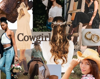 Cowgirl, Cowgirl thrifted mystery box, Cowgirl curated mystery box, Thrifted mystery box, Thrift shop, Thrifted clothes mystery box