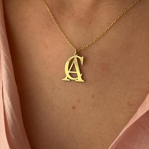 Doppel Buchstaben Halskette - Muttertagsgeschenk - Zwei Buchstaben Halskette - Silber Spezielle Initial Halskette - Doppel Initial Halskette - Geschenk für Sie