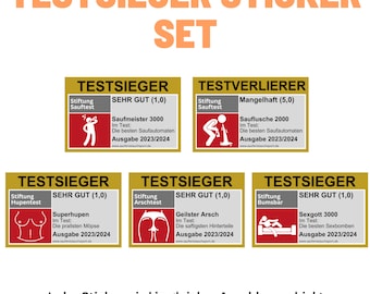 Gagnant du test bumsbar Set Ballermann Sticker Set Malle Sticker Sticker JGA Okotberfest Party Sticker Set Sauf Sticker