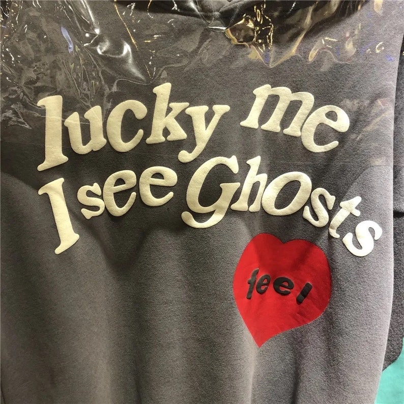 Kanye West Lucky Me I See Ghost 3D Print Hoodie Unisex, I See Ghosts Hoodie, Cottonstreetwear