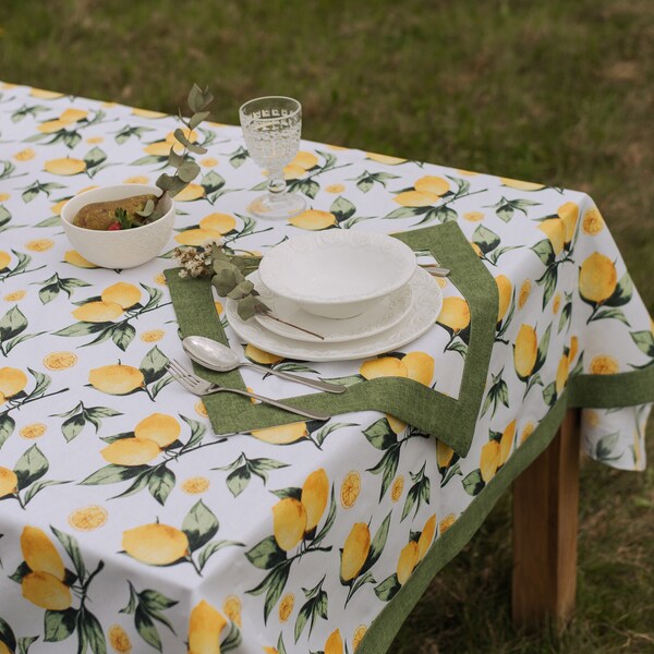 Waterproof Tablecloth Etsy