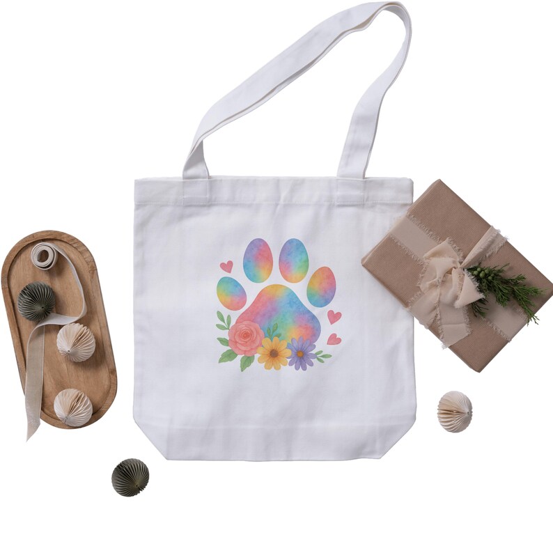 Dog Paw Print PNG Cat Paw Print Sublimation Design Pet Lover Clipart ...