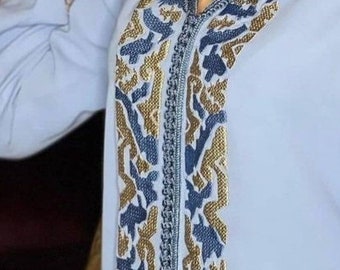 Moroccan Rbati Embroidery Design, Moroccan Embroidery Pattern, Arabic Embroidery Designs, Nickline Embroidery Machine, Instant Download.