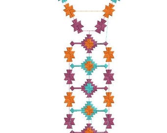 Kabayle Embroidery Design, Amazigh Caftan Embroidery Pattern, Berber Embroidery Design, Arabic Embroidery Pattern, digital Embroidery File.