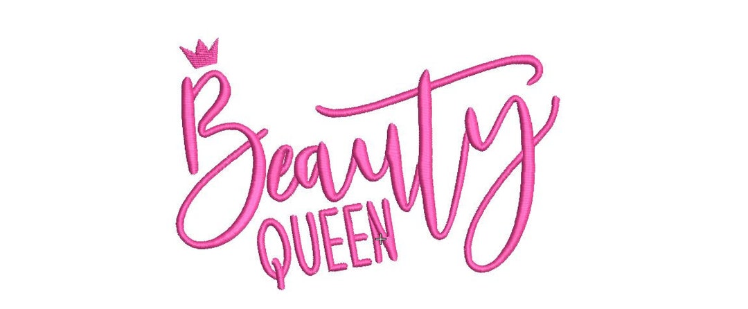 Beauty Queen Embroidery Design, Queen Embroidery Machine, Girl ...
