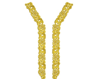 Caftan Embroidery Design, Moroccan Dress Embroidery Design, Moroccan Embroidery Design, Arabic Embroidery Pattern, digital Embroidery File.