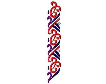 Geometric Forms Embroidery Design, Caftan, Jellaba  Embroidery Machine, Traditional Moroccan Embroidery, Digital Embroidery Machine, PES.