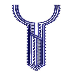 Neckline Embroidery For Man, Embroidery Pattern For Neck, Man  Embroidery Design, Machine Embroidery Design, Instant Download.