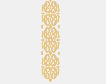 2 Size Moroccan Embroidery Design, Moroccan Rbati Machine Embroidery Pattern, Arabic Design, Digital Embroidery.