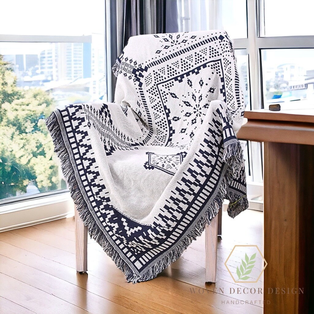 Thick Woven Blanket Etsy