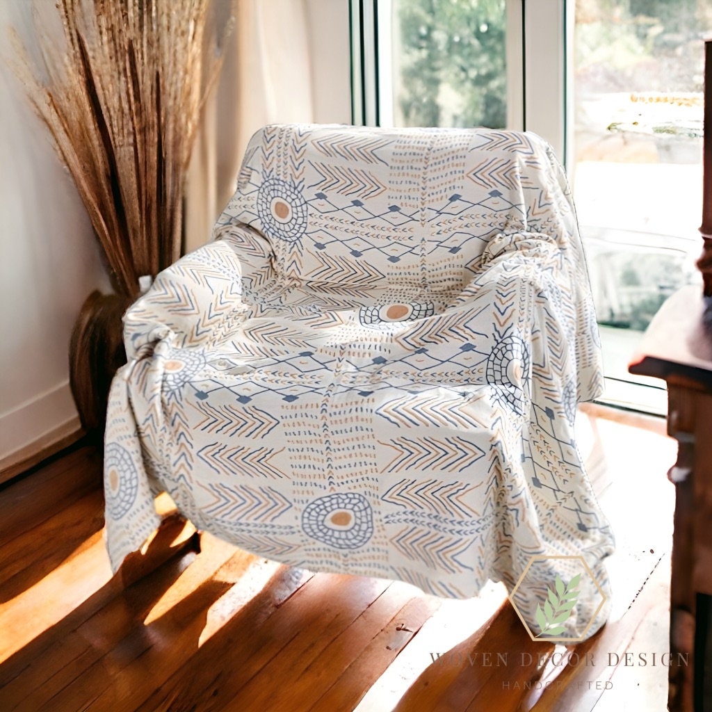 Scandi throw blanket new arrivals