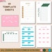 Printable Journal Planner Templates Digital Download - Etsy