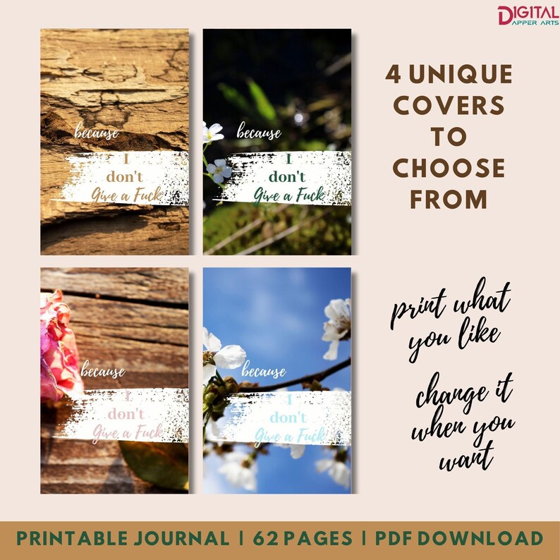 Printable Journal Planner Templates Digital Download - Etsy