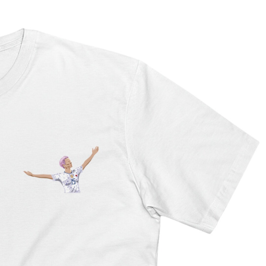Megan rapinoe soccer shirt hotsell